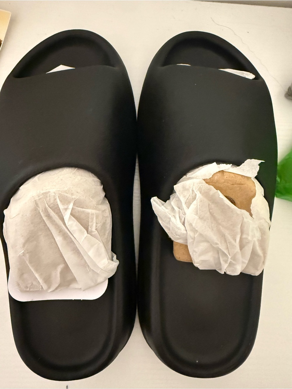 Yeezy Black Slides